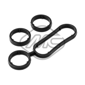 Gasket Set, oil cooler Metalcaucho 39569
