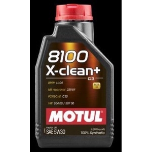 Моторное масло MOTUL 5W30 8100 X PLUS 1L 106376