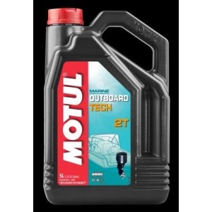 Моторное масло MOTUL OUTBOARD TECH 2T 5L 101728
