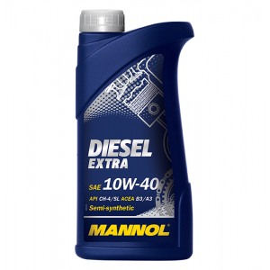 Полусинтетическое масло MANNOL Diesel Extra 10W40 1L