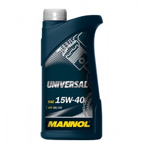 Mineraalne õli MANNOL Universal 1L 15W40