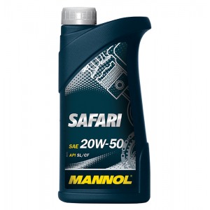 Минеральное масло MANNOL Safari 1L 20W50