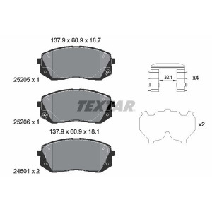 Jarrupala, levyjarru TEXTAR 2520504