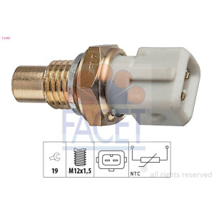Sensor, coolant temperature FACET 7.3191