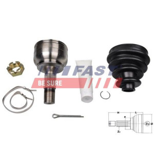 Joint Kit, drive shaft FAST FT25087K