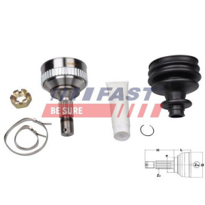 Nivelsarja, vetoakseli FAST FT25088K