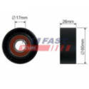 Tensioner Pulley, V-ribbed belt FAST FT44535