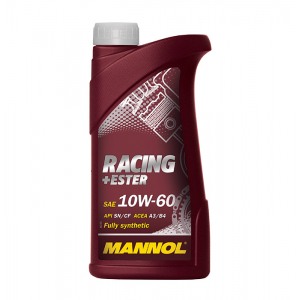 Полусинтетическое масло MANNOL Racing+Ester 1L 10W60