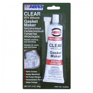ABRO 13-AB silicone gasket maker clear 85 g
