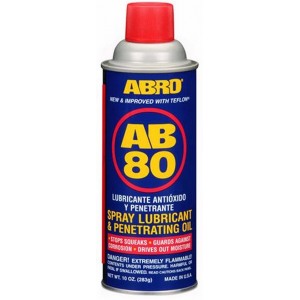 ABRO AB-80 Penetrating Releasing Rust Cleaning Spray 283g