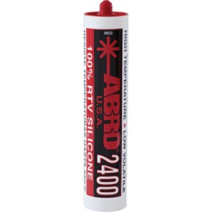 ABRO SS-2400 Red High-Temp Silicone Sealant 310 g – up to +343 °C