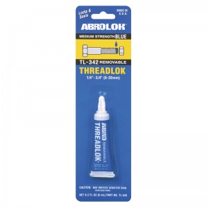 TL-342 irrotettava sininen kierreliima 6 ml – ABRO USA