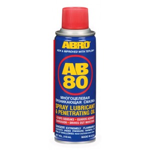 ABRO AB-80 Spray Lubricant & Penetrating Oil 210ml