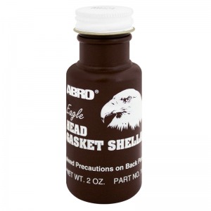 ABRO GS-10A Tiivisteiden tiivistys- ja korjausaine siveltimellä (hermetisaattori) Eagle Head Gasket Shellac 59ml