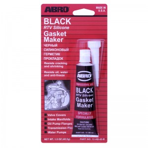 ABRO 12-AB-42 RTV Silicone Gasket Maker black 42.5g
