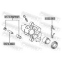 Jousi, jarrupala FEBEST 0103-001