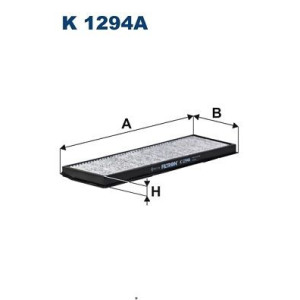 Фильтр, воздух во внутренном пространстве FILTRON K 1294A