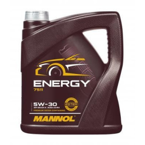 Гидросинтетическое масло MANNOL Energy 5W-30 4L