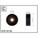Deflection/Guide Pulley, V-ribbed belt CAFFARO 101-00