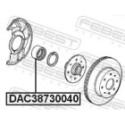 Rattalaager FEBEST DAC38730040
