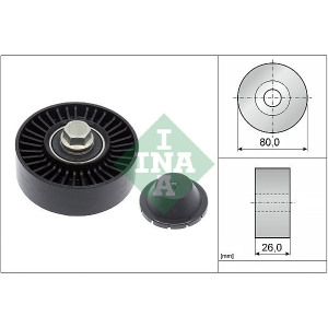 Ohjainrulla, moniurahihna Schaeffler INA 532 0512 10