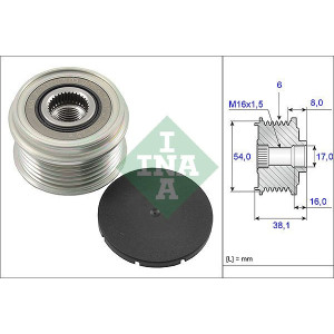 Vapaakytkin Schaeffler INA 535 0063 10