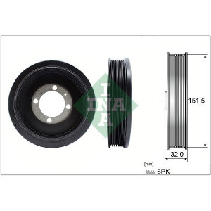 Rihmaratas,väntvõll Schaeffler INA 544 0123 10