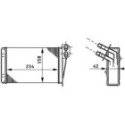 Heat Exchanger, interior heating MAHLE AH 73 000S