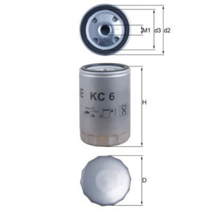 Kütusefilter MAHLE KC 6