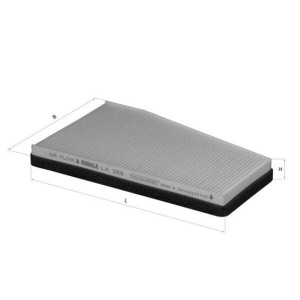 Filter, cabin air MAHLE LA 368