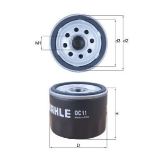 Õlifilter MAHLE OC 11