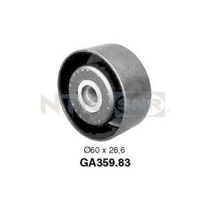 Tensioner Pulley, V-ribbed belt SNR GA359.83