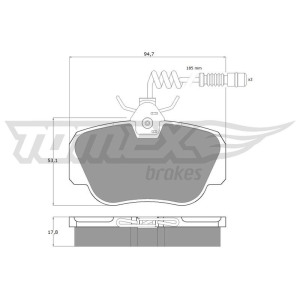 Jarrupala, levyjarru TOMEX Brakes TX 10-381