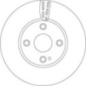 Brake Disc TRW DF6793