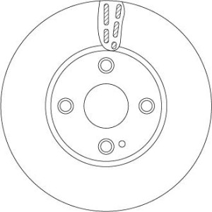 Jarrulevy TRW DF6793