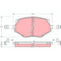 Brake Pad Set, disc brake TRW GDB3103