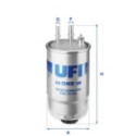 Polttoainesuodatin UFI 24.ONE.0B