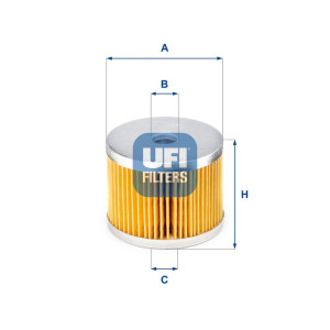 Kütusefilter UFI 26.652.00