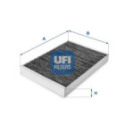 Filter, cabin air UFI 54.101.00