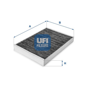 Фильтр, воздух во внутренном пространстве UFI 54.101.00