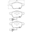 Brake Pad Set, disc brake ASHIKA 50-00-0927