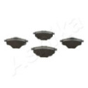 Комплект тормозных колодок, дисковый тормоз ASHIKA 51-00-00019