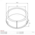Protective Cap, alternator AS-PL ABEC1002