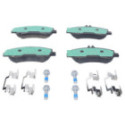 Brake Pad Set, disc brake ATE 13.0470-3852.2