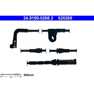 Warning Contact, brake pad wear ATE 24.8190-0268.2