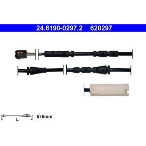 Warning Contact, brake pad wear ATE 24.8190-0297.2