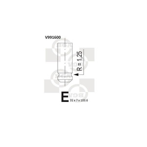 Väljalaskeventiil BGA V991600