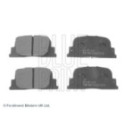 Brake Pad Set, disc brake BLUE PRINT ADT342179