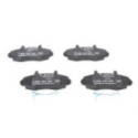 Brake Pad Set, disc brake BOSCH 0 986 494 292