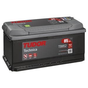 Starter battery TUDOR 85Ah 760A